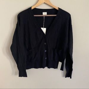 A new day Cardigan size small black NWT